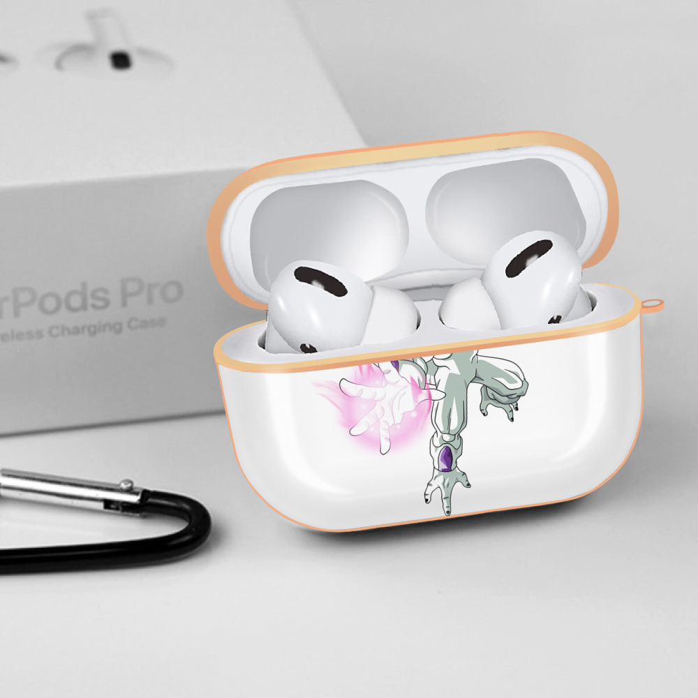 ドラゴンボール フリーザ DRAGON BALL Frieza 【AirPods Pro用】ハードシェル保護ケース｜耐衝撃・防指紋・カラビナ付き商品仕様