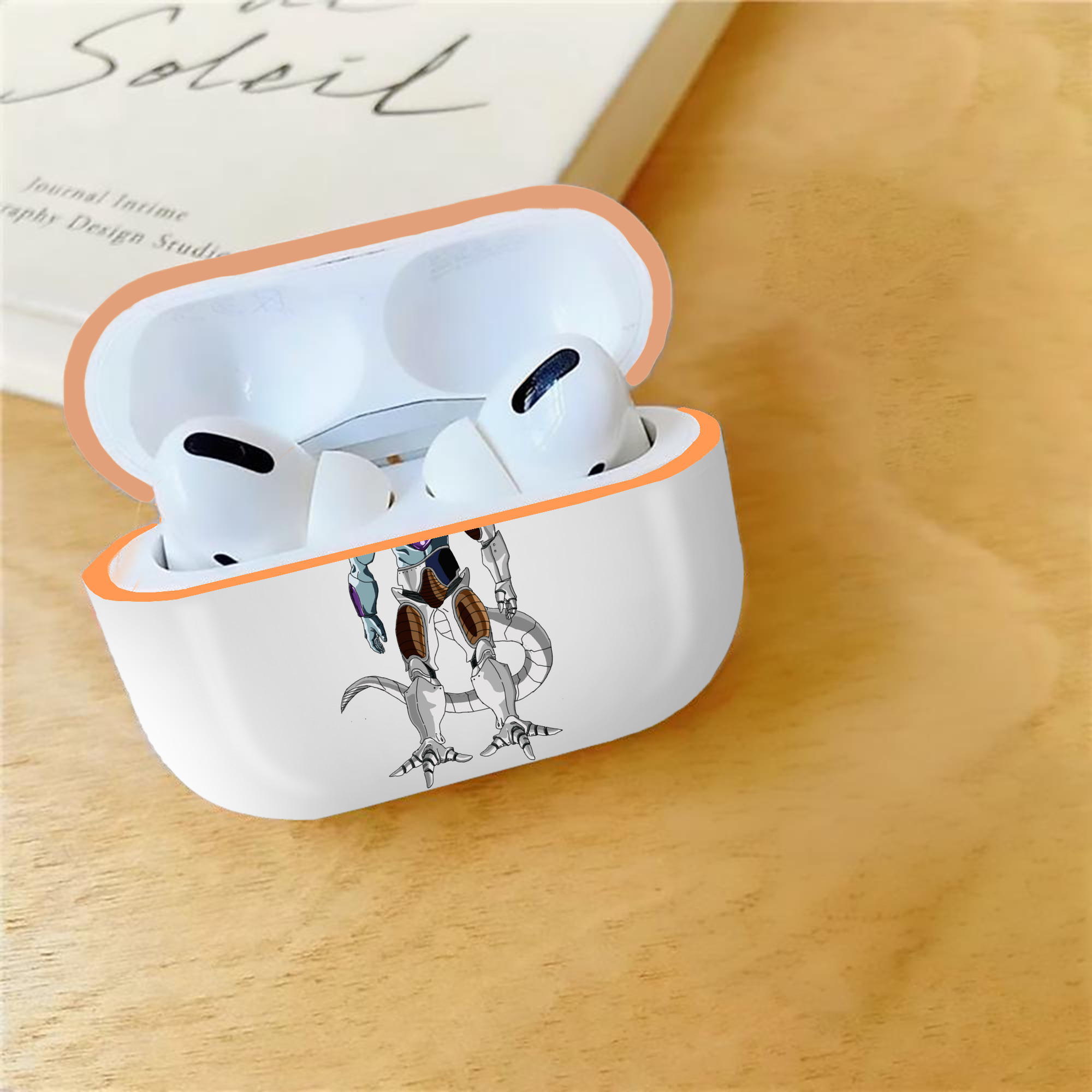 ドラゴンボール クウラ DRAGON BALL Cooler Coora 【AirPods Pro用】ハードシェル保護ケース｜耐衝撃・防指紋・カラビナ付き商品仕様