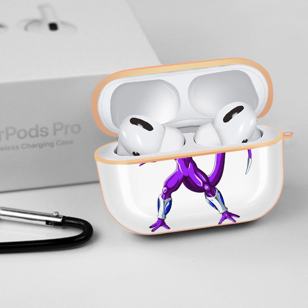 ドラゴンボール クウラ DRAGON BALL Cooler Coora 【AirPods Pro用】ハードシェル保護ケース｜耐衝撃・防指紋・カラビナ付き商品仕様