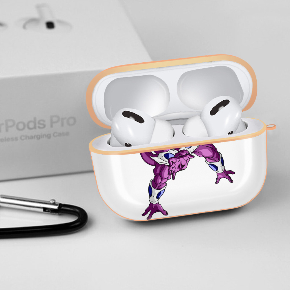 ドラゴンボール クウラ DRAGON BALL Cooler Coora 【AirPods Pro用】ハードシェル保護ケース｜耐衝撃・防指紋・カラビナ付き商品仕様