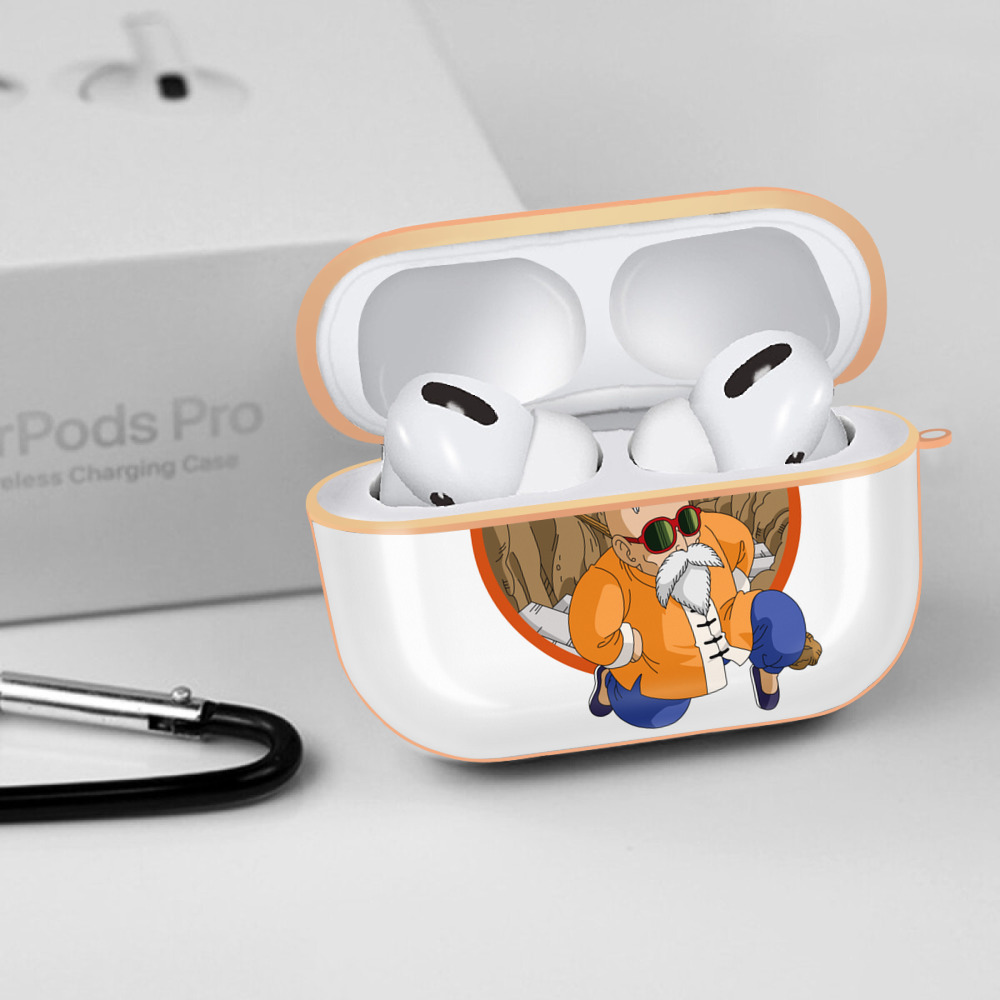 ドラゴンボール 亀仙人（かめせんにん） DRAGON BALL Master Roshi Kame Sennin 【AirPods Pro用】ハードシェル保護ケース｜耐衝撃・防指紋・カラビナ付き商品仕様