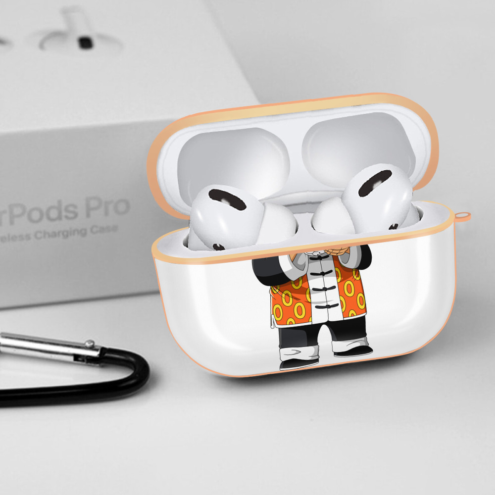ドラゴンボール 亀仙人（かめせんにん） DRAGON BALL Master Roshi Kame Sennin 【AirPods Pro用】ハードシェル保護ケース｜耐衝撃・防指紋・カラビナ付き商品仕様