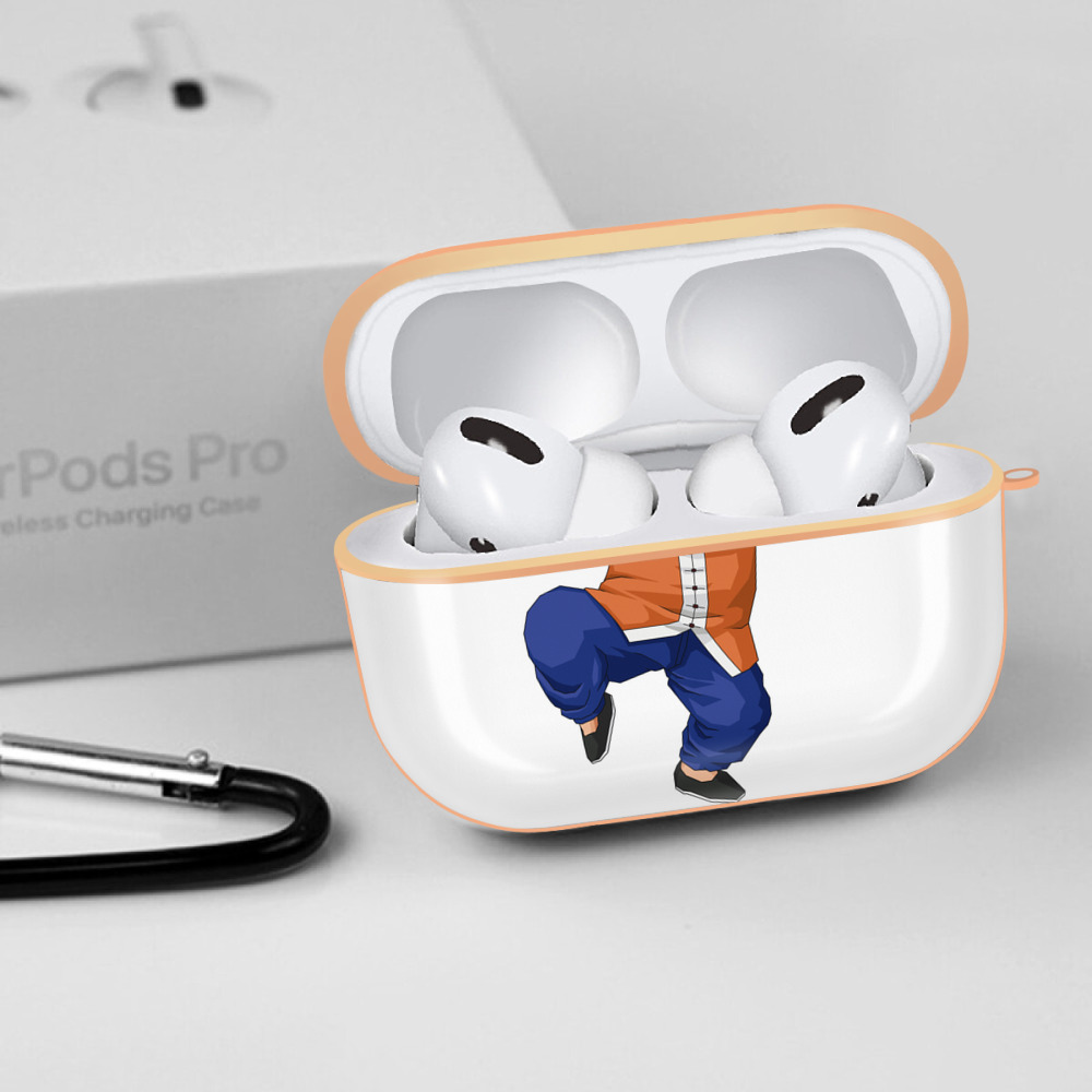 ドラゴンボール 亀仙人（かめせんにん） DRAGON BALL Master Roshi Kame Sennin 【AirPods Pro用】ハードシェル保護ケース｜耐衝撃・防指紋・カラビナ付き商品仕様