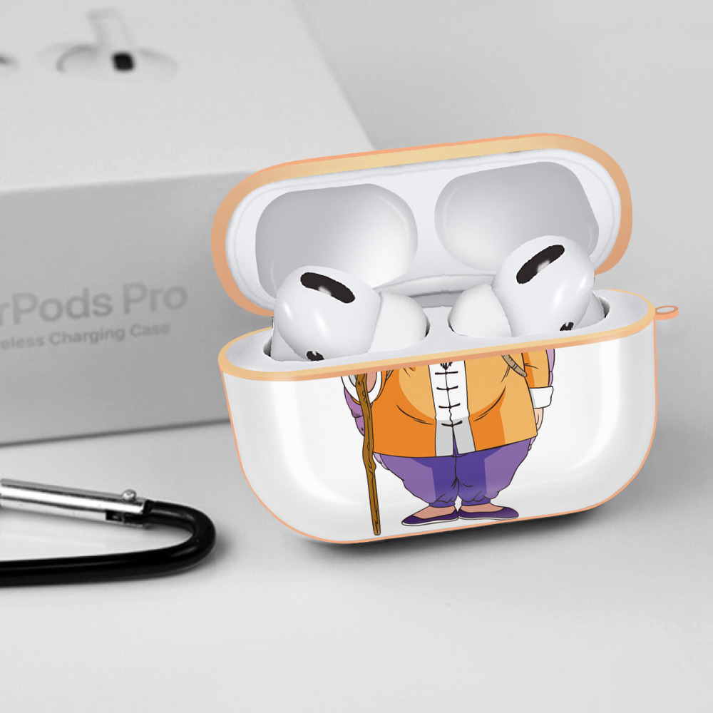 ドラゴンボール 亀仙人（かめせんにん） DRAGON BALL Master Roshi Kame Sennin 【AirPods Pro用】ハードシェル保護ケース｜耐衝撃・防指紋・カラビナ付き商品仕様