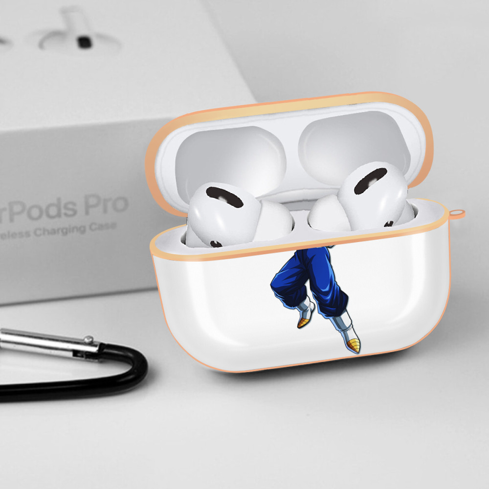 ドラゴンボール ベジット DRAGON BALL Vegetto 【AirPods Pro用】ハードシェル保護ケース｜耐衝撃・防指紋・カラビナ付き商品仕様