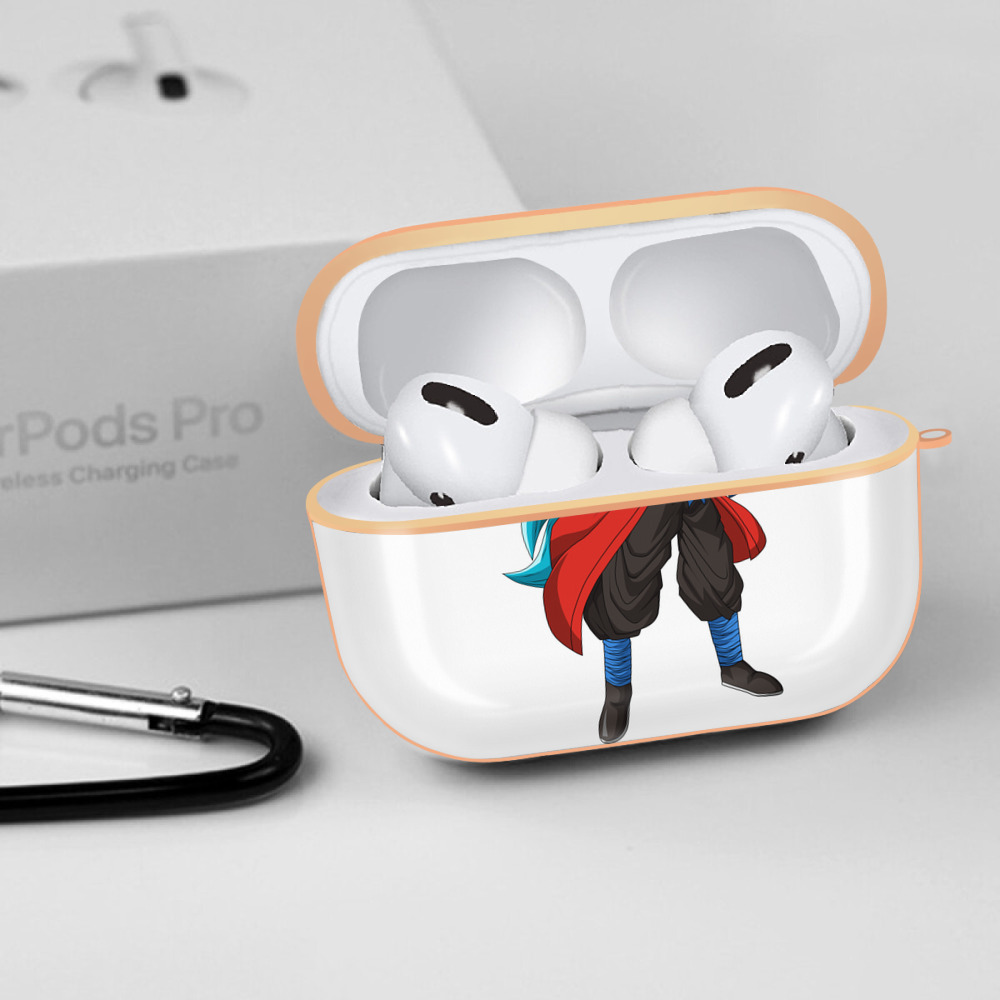 ドラゴンボール ベジット DRAGON BALL Vegetto 【AirPods Pro用】ハードシェル保護ケース｜耐衝撃・防指紋・カラビナ付き商品仕様