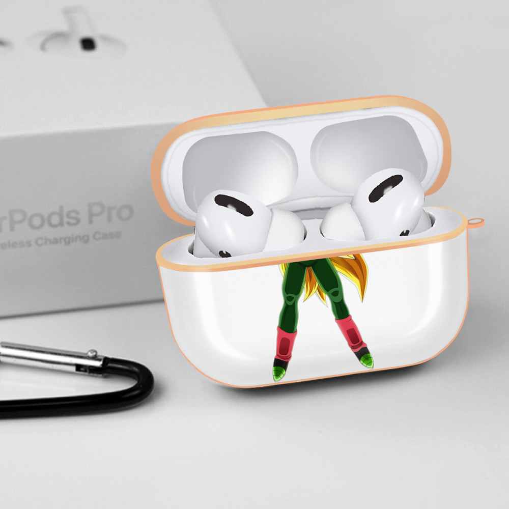 ドラゴンボール ブロリー DRAGON BALL Broli 【AirPods Pro用】ハードシェル保護ケース｜耐衝撃・防指紋・カラビナ付き商品仕様