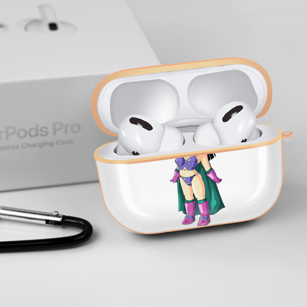 ドラゴンボール チチ DRAGON BALL Chichi 【AirPods Pro用】ハードシェル保護ケース｜耐衝撃・防指紋・カラビナ付き商品仕様