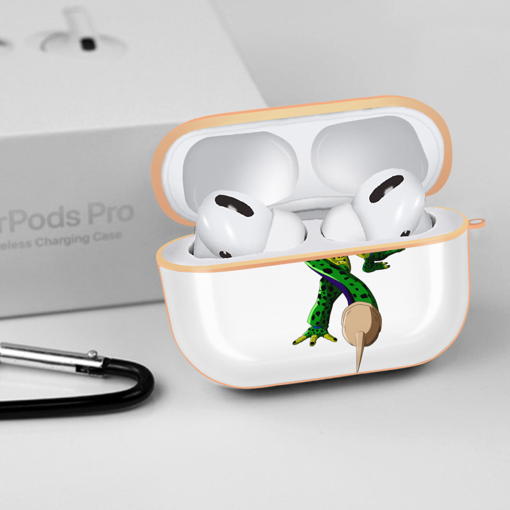 ドラゴンボール セル DRAGON BALL Cell 【AirPods Pro用】ハードシェル保護ケース｜耐衝撃・防指紋・カラビナ付き商品仕様