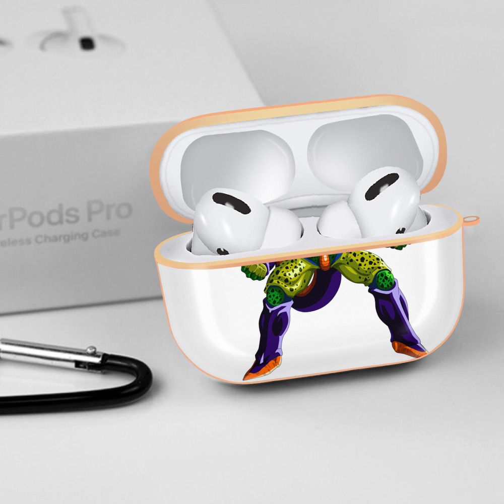 ドラゴンボール セル DRAGON BALL Cell 【AirPods Pro用】ハードシェル保護ケース｜耐衝撃・防指紋・カラビナ付き商品仕様