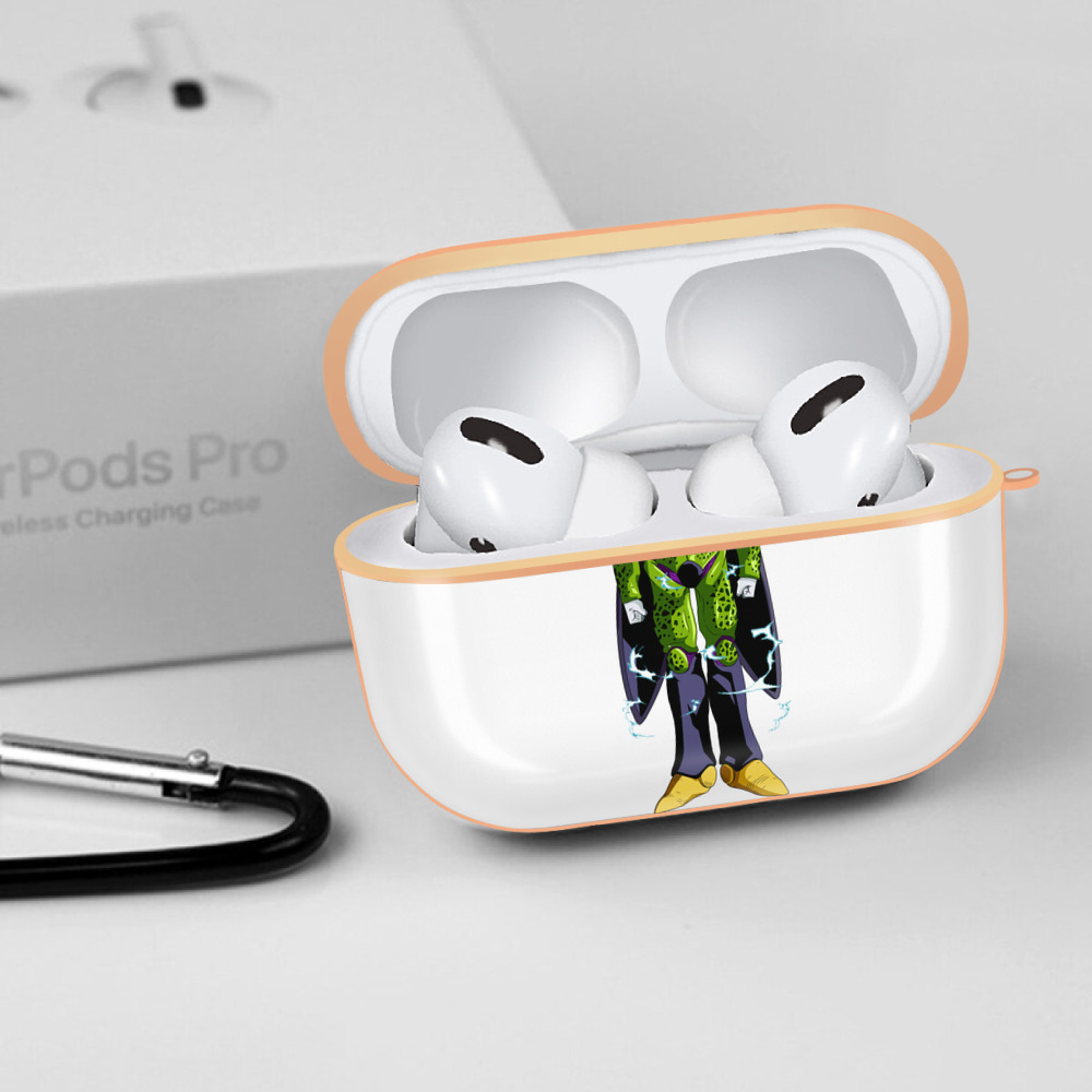 ドラゴンボール セル DRAGON BALL Cell 【AirPods Pro用】ハードシェル保護ケース｜耐衝撃・防指紋・カラビナ付き商品仕様