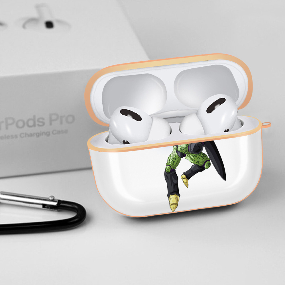 ドラゴンボール セル DRAGON BALL Cell 【AirPods Pro用】ハードシェル保護ケース｜耐衝撃・防指紋・カラビナ付き商品仕様