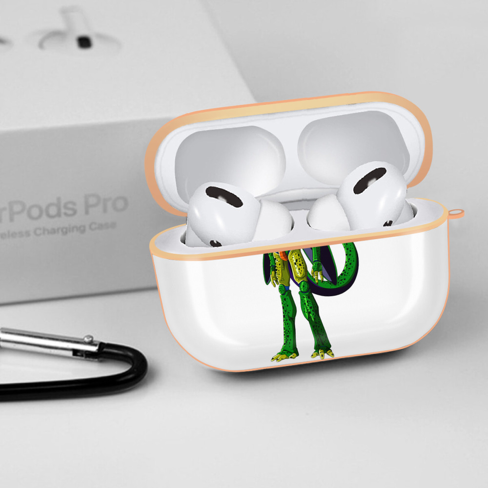 ドラゴンボール セル DRAGON BALL Cell 【AirPods Pro用】ハードシェル保護ケース｜耐衝撃・防指紋・カラビナ付き商品仕様