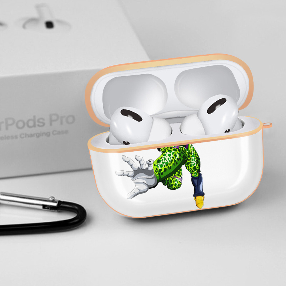ドラゴンボール セル DRAGON BALL Cell 【AirPods Pro用】ハードシェル保護ケース｜耐衝撃・防指紋・カラビナ付き商品仕様