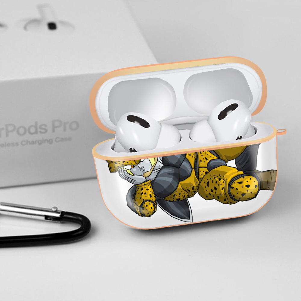 ドラゴンボール セル DRAGON BALL Cell 【AirPods Pro用】ハードシェル保護ケース｜耐衝撃・防指紋・カラビナ付き商品仕様
