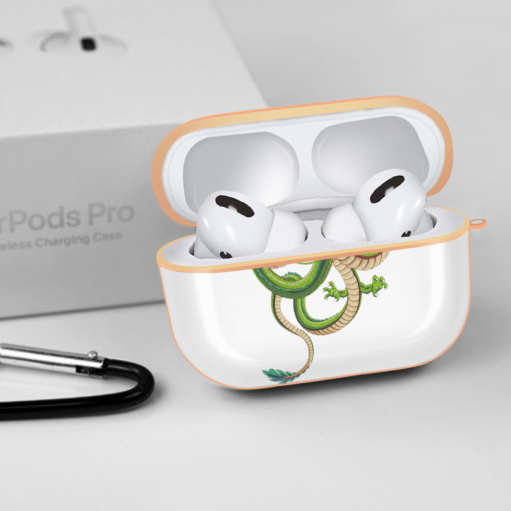 ドラゴンボール 神龍 シェンロン DRAGON BALL Shenron 【AirPods Pro用】ハードシェル保護ケース｜耐衝撃・防指紋・カラビナ付き商品仕様