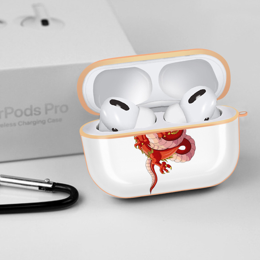 ドラゴンボール 神龍 シェンロン DRAGON BALL Shenron 【AirPods Pro用】ハードシェル保護ケース｜耐衝撃・防指紋・カラビナ付き商品仕様