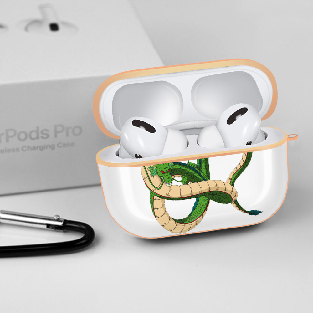 ドラゴンボール 神龍 シェンロン DRAGON BALL Shenron 【AirPods Pro用】ハードシェル保護ケース｜耐衝撃・防指紋・カラビナ付き商品仕様