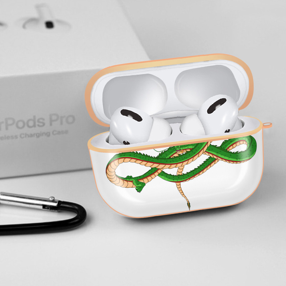ドラゴンボール 神龍 シェンロン DRAGON BALL Shenron 【AirPods Pro用】ハードシェル保護ケース｜耐衝撃・防指紋・カラビナ付き商品仕様