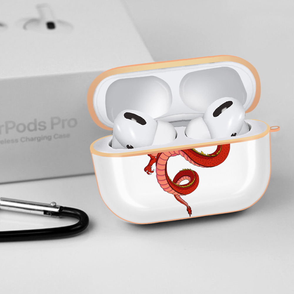 ドラゴンボール 神龍 シェンロン DRAGON BALL Shenron 【AirPods Pro用】ハードシェル保護ケース｜耐衝撃・防指紋・カラビナ付き商品仕様