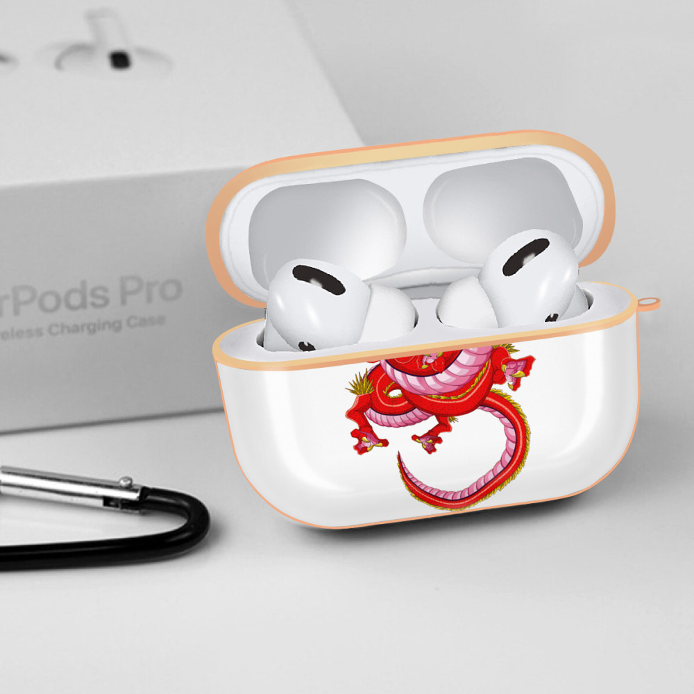 ドラゴンボール 神龍 シェンロン DRAGON BALL Shenron 【AirPods Pro用】ハードシェル保護ケース｜耐衝撃・防指紋・カラビナ付き商品仕様