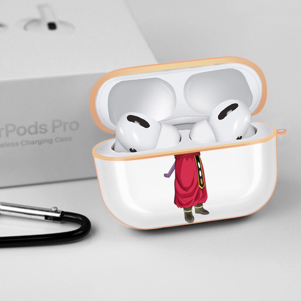 ドラゴンボール シャンパ DRAGON BALL Champa 【AirPods Pro用】ハードシェル保護ケース｜耐衝撃・防指紋・カラビナ付き商品仕様