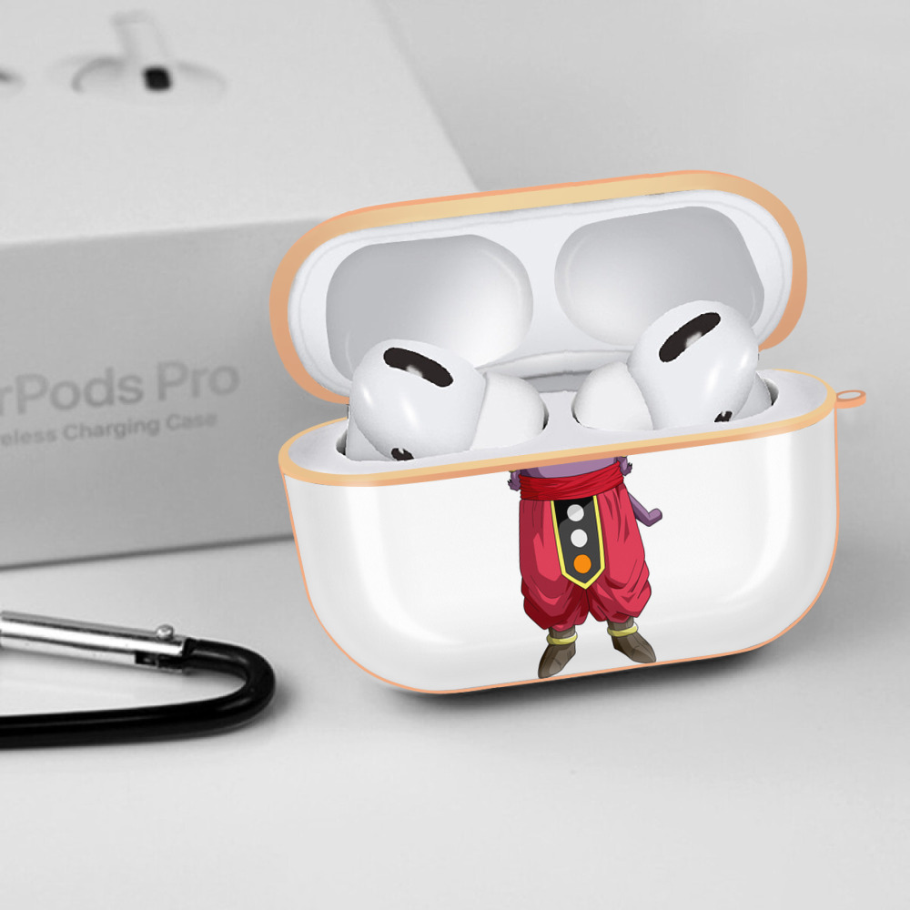 ドラゴンボール シャンパ DRAGON BALL Champa 【AirPods Pro用】ハードシェル保護ケース｜耐衝撃・防指紋・カラビナ付き商品仕様