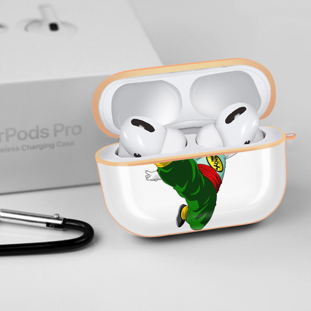 ドラゴンボール 餃子（チャオズ）DRAGON BALL Chaoz 【AirPods Pro用】ハードシェル保護ケース｜耐衝撃・防指紋・カラビナ付き商品仕様