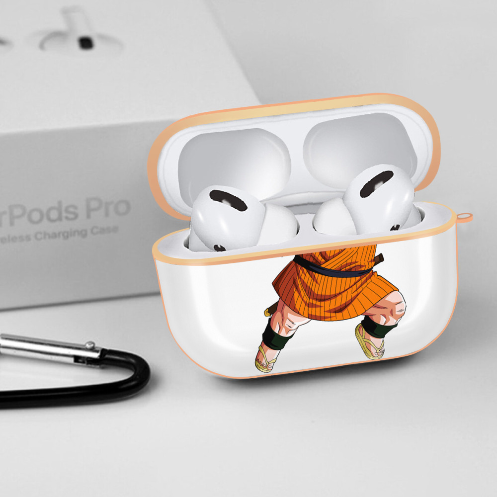 ドラゴンボール やじろべえ DRAGON BALL Yajirobe 【AirPods Pro用】ハードシェル保護ケース｜耐衝撃・防指紋・カラビナ付き商品仕様