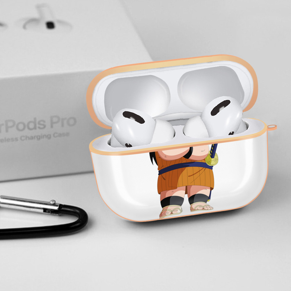 ドラゴンボール やじろべえ DRAGON BALL Yajirobe 【AirPods Pro用】ハードシェル保護ケース｜耐衝撃・防指紋・カラビナ付き商品仕様