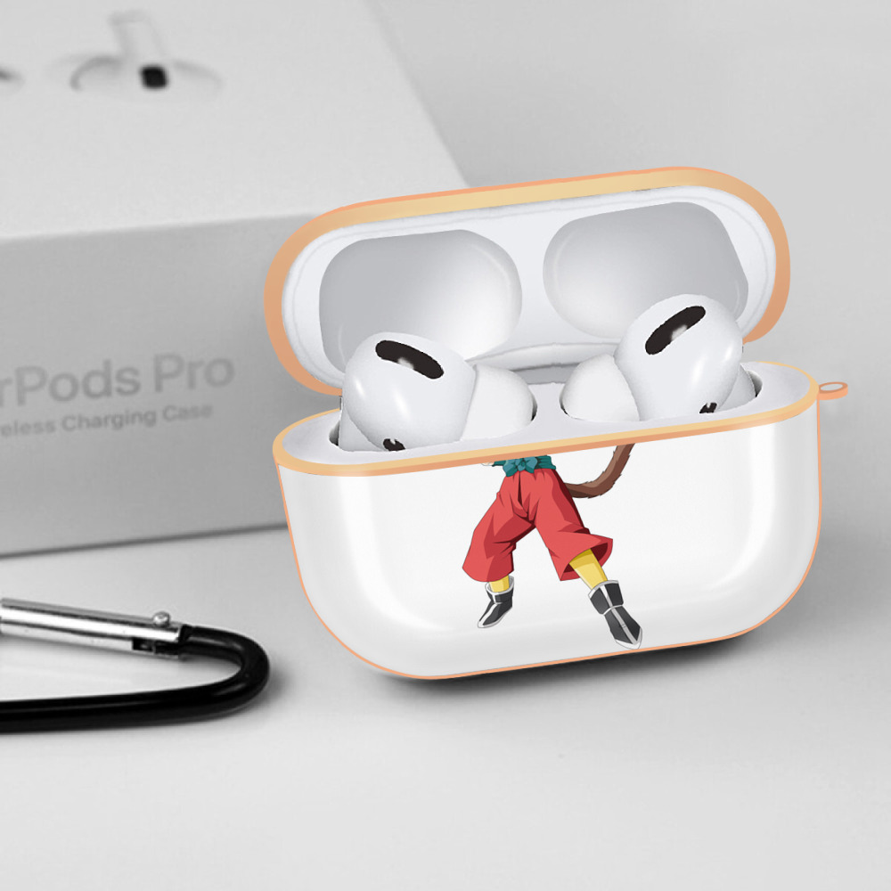 ドラゴンボール カリフラ DRAGON BALL Caulifla 【AirPods Pro用】ハードシェル保護ケース｜耐衝撃・防指紋・カラビナ付き商品仕様