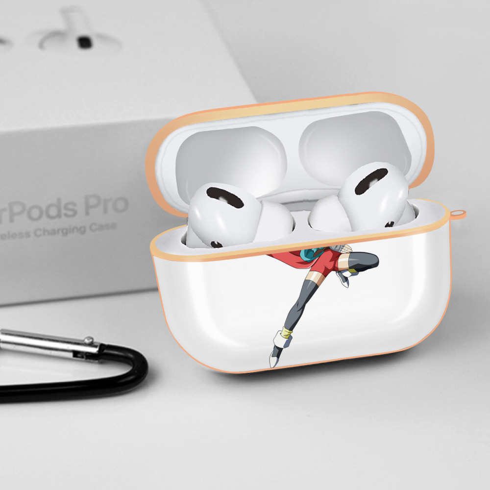 ドラゴンボール カリフラ DRAGON BALL Caulifla 【AirPods Pro用】ハードシェル保護ケース｜耐衝撃・防指紋・カラビナ付き商品仕様
