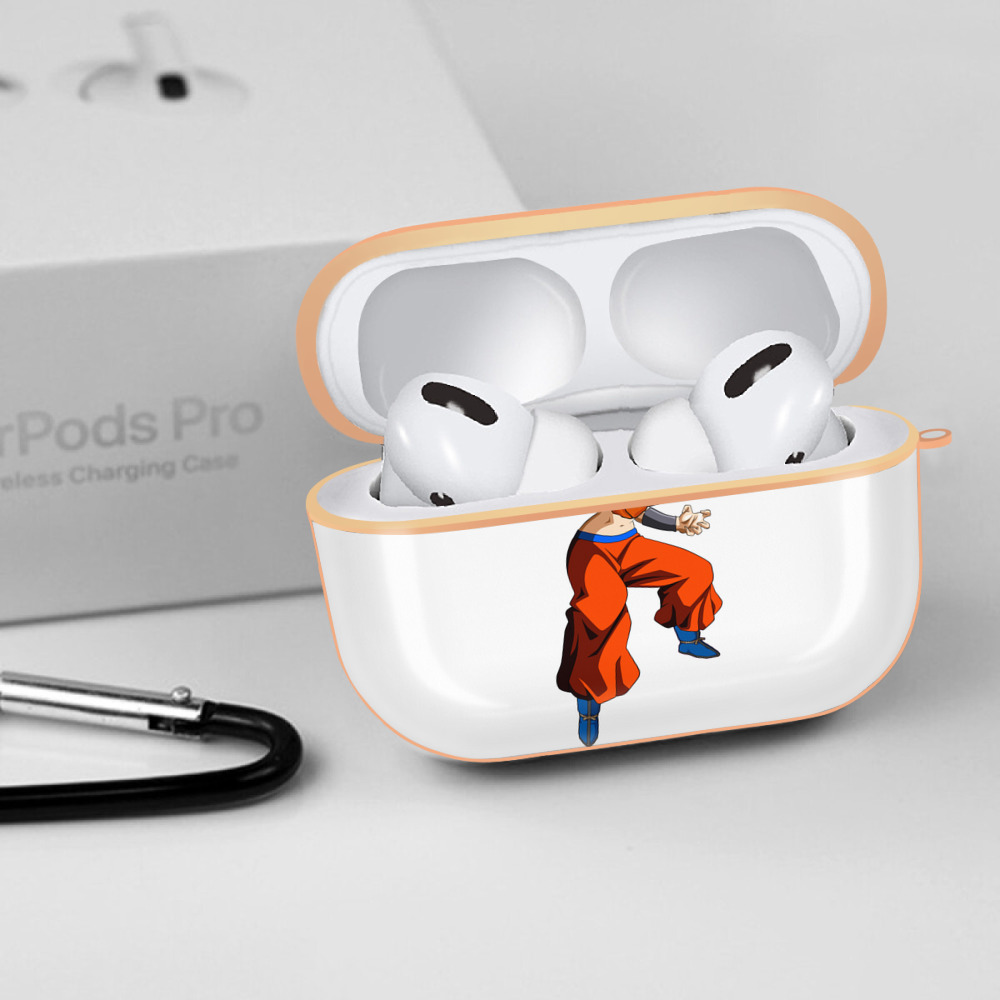 ドラゴンボール カリフラ DRAGON BALL Caulifla 【AirPods Pro用】ハードシェル保護ケース｜耐衝撃・防指紋・カラビナ付き商品仕様