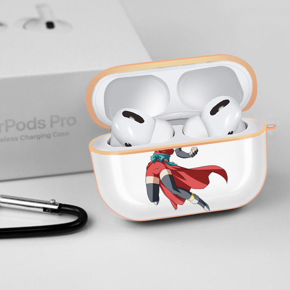 ドラゴンボール カリフラ DRAGON BALL Caulifla 【AirPods Pro用】ハードシェル保護ケース｜耐衝撃・防指紋・カラビナ付き商品仕様