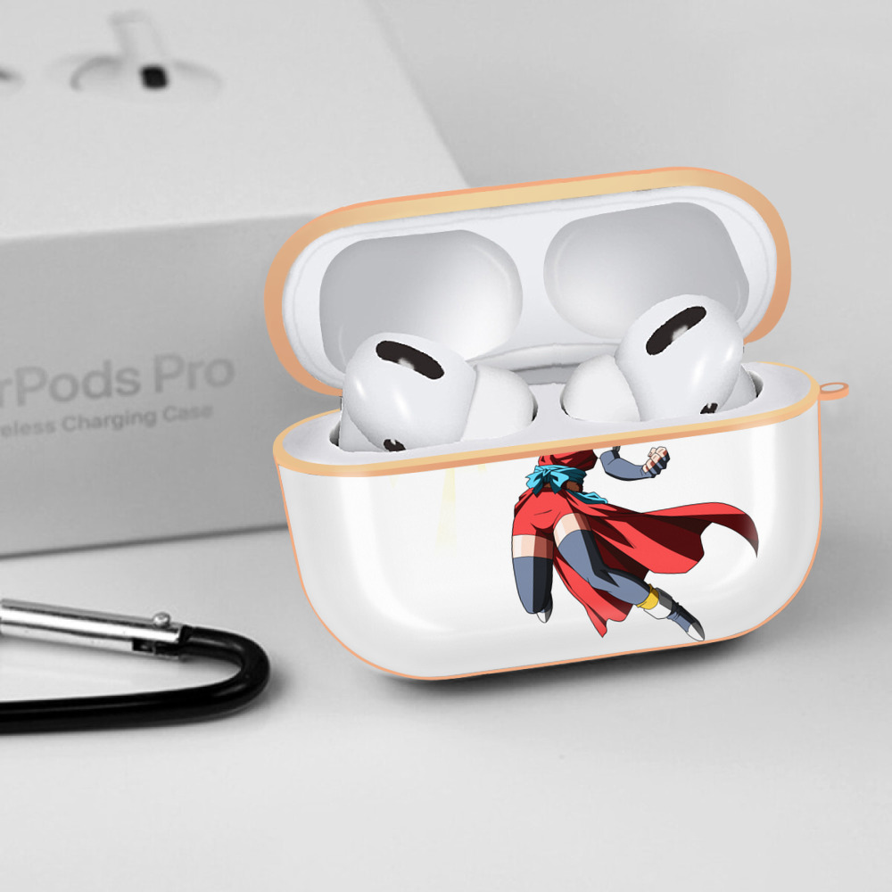 ドラゴンボール カリフラ DRAGON BALL Caulifla 【AirPods Pro用】ハードシェル保護ケース｜耐衝撃・防指紋・カラビナ付き商品仕様