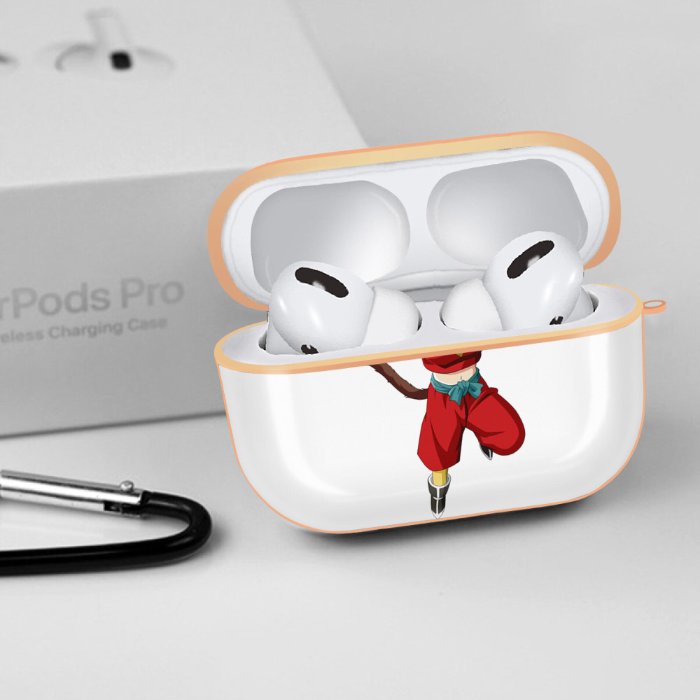 ドラゴンボール パン DRAGON BALL Pan 【AirPods Pro用】ハードシェル保護ケース｜耐衝撃・防指紋・カラビナ付き商品仕様