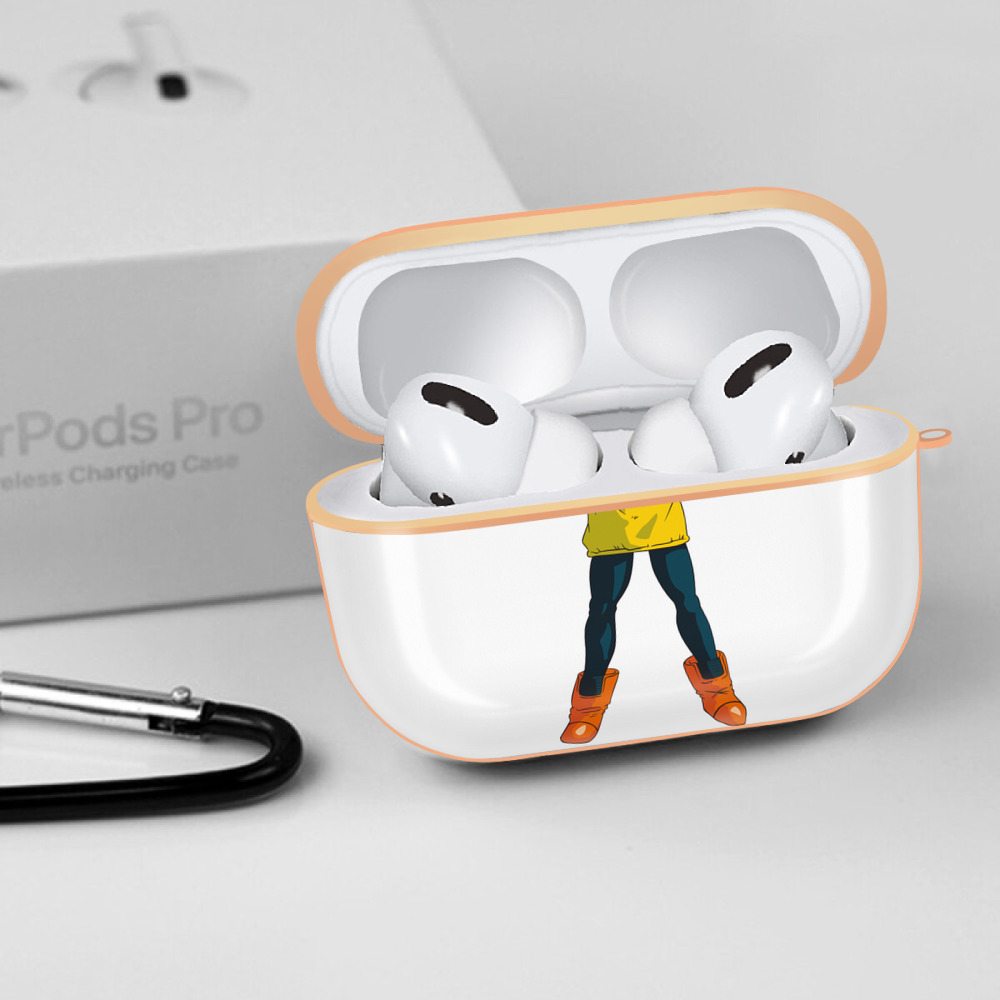 ドラゴンボール ブルマ DRAGON BALL Bulma 【AirPods Pro用】ハードシェル保護ケース｜耐衝撃・防指紋・カラビナ付き商品仕様