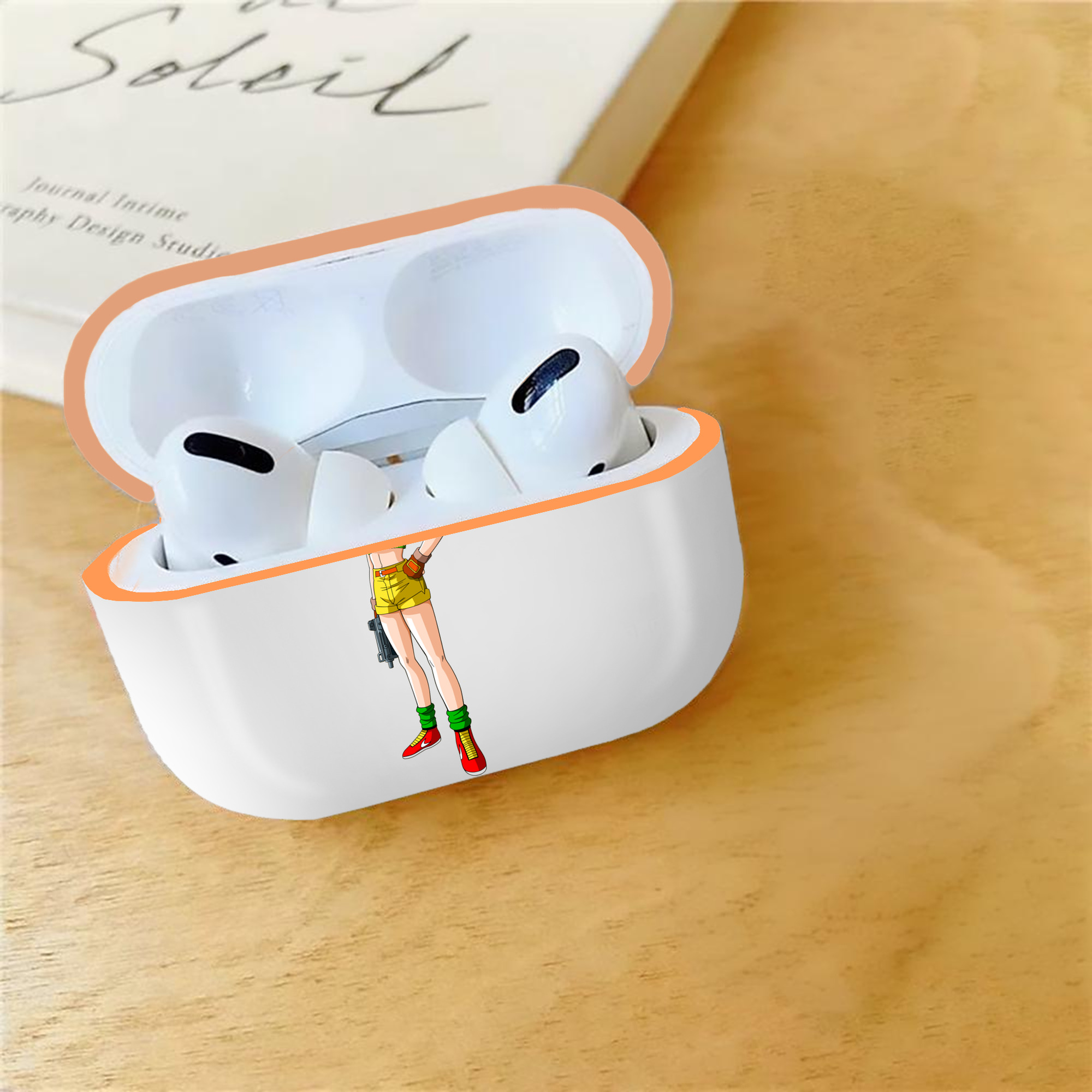 ドラゴンボール DRAGON BALL 【AirPods Pro用】ハードシェル保護ケース｜耐衝撃・防指紋・カラビナ付き商品仕様